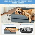 thumbnail image 6 of PayUSD Dog Bed for Large Medium Small Dogs Orthopedic Pet Dog Sofa Bed with Removable and Washable Cover S to XL, 6 of 10