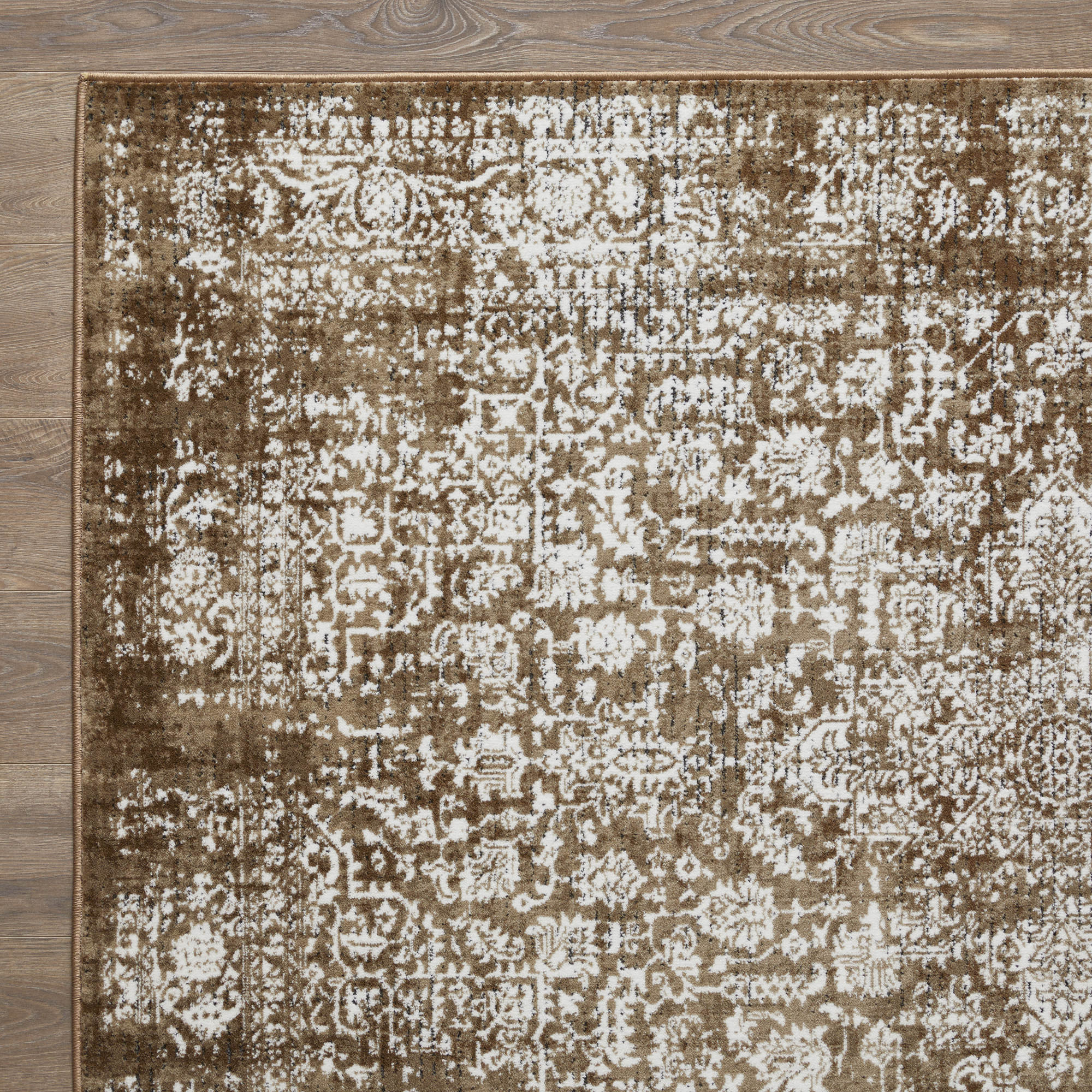 Loomaknoti Aysal Athna 6' x 9' Beige Oriental Polypropylen Indoor Area Rug