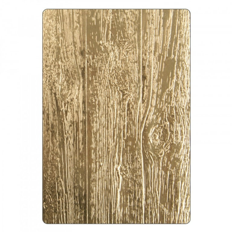 Sizzix 3-D Texture Fades Embossing Folder Lumber by Tim Holtz