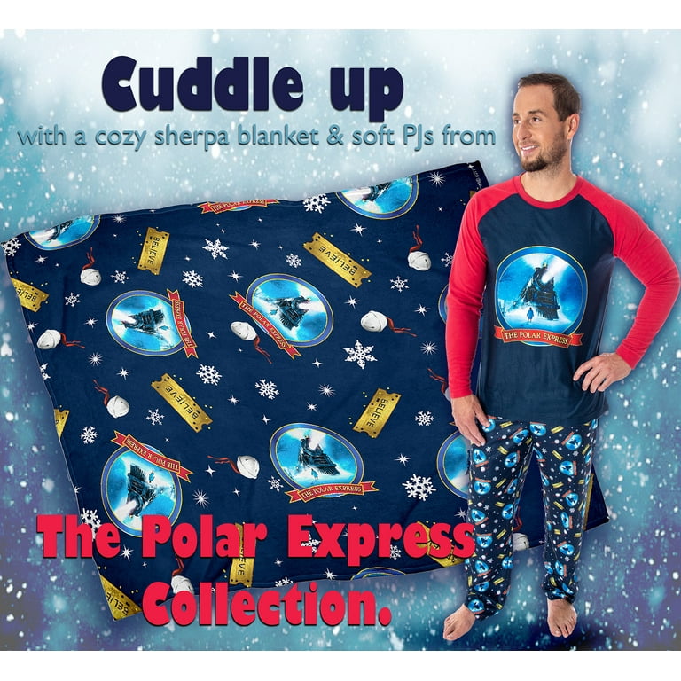 Polar express fleece blanket new arrivals