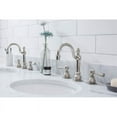 thumbnail image 5 of Water Creation Empire 60" Double Plastic Wash Stand in Polished Nickel & Clear, 5 of 7