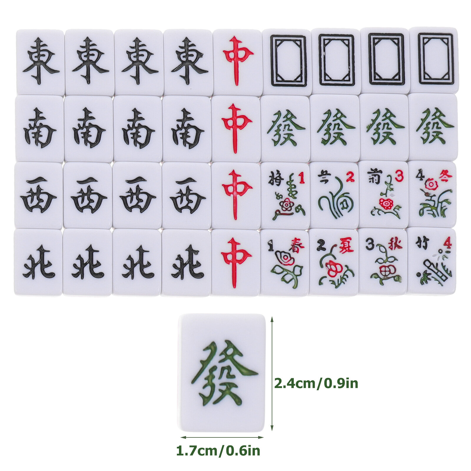 Totority 1 Conjunto De Viagem Lazer Mahjong Conjunto De Caixa Conjuntos De  Brinquedos De Viagem Kit Mahjong Versão Tradicional Jogo Mahjong Jogo Abs