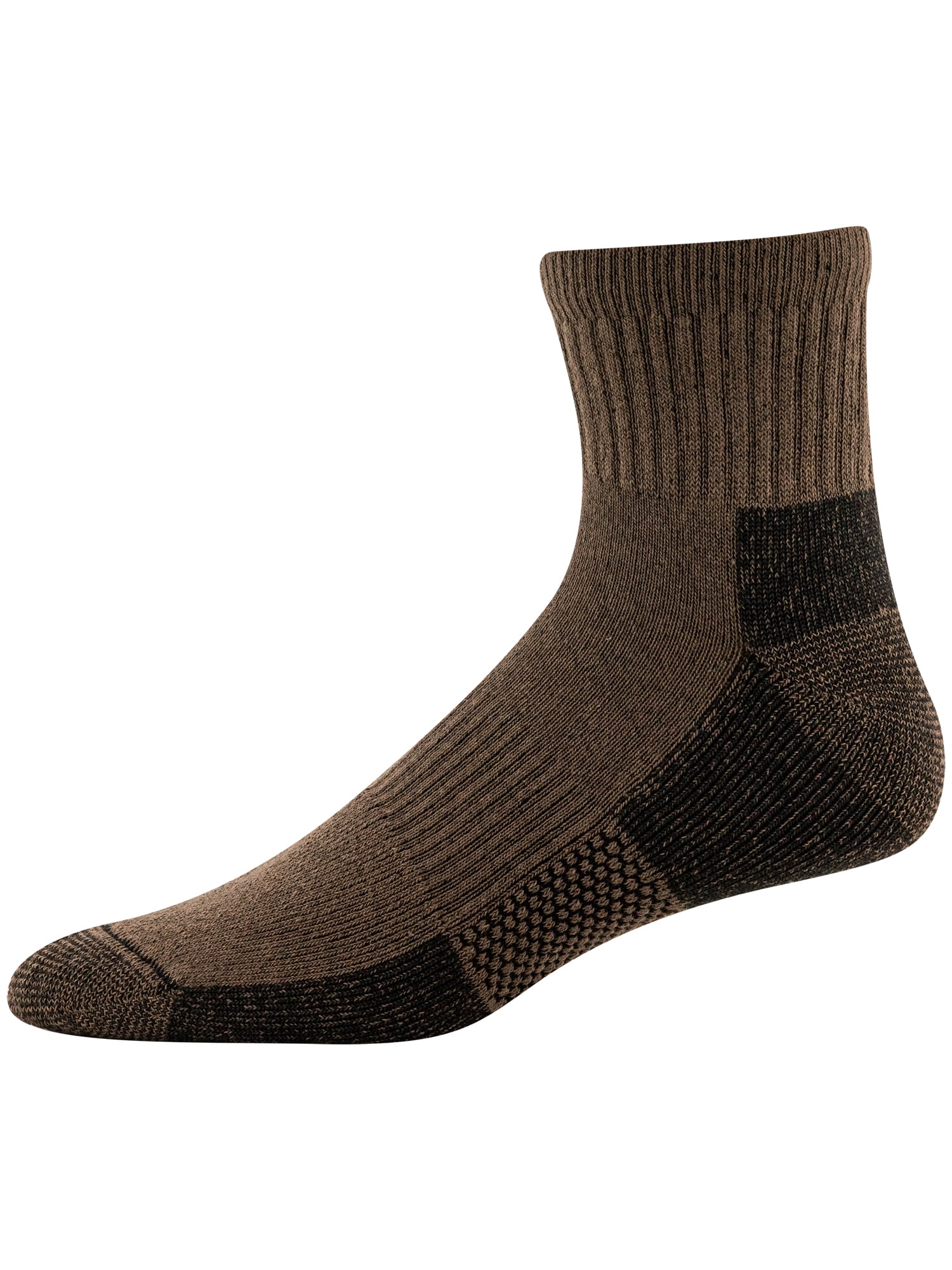 Gildan Men's Ultra Cotton Quarter Socks Assorted, 3 Pack