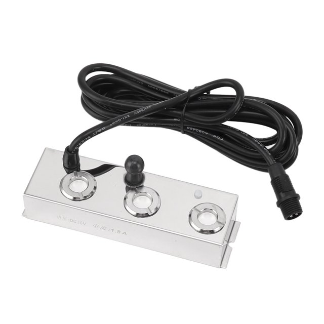 Mist Maker Fogger, 3 Head Fogger, Water Fountain Pond Fog Machine Atomizer With Automatic Power Failure, Perfect For , Christmas And Other Holidays