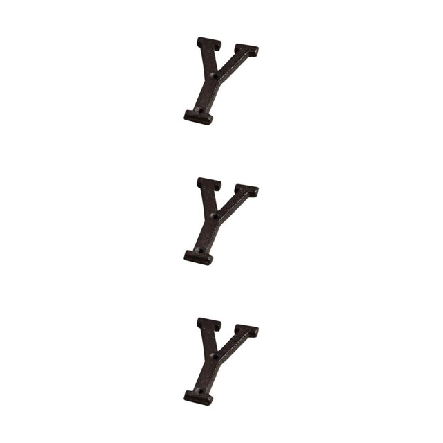 Guardoinrt Metal House Number Plaque Durable And Rustproof Easy To Install Not Easy To Fade Metal Letters House Numbers B17--Y 3Set