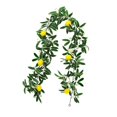 thumbnail image 1 of Flexible Artificial Lemon Branch For Table Centerpieces Commercial Space Designs Durable Faux Plant Display Multicolor, 1 of 5