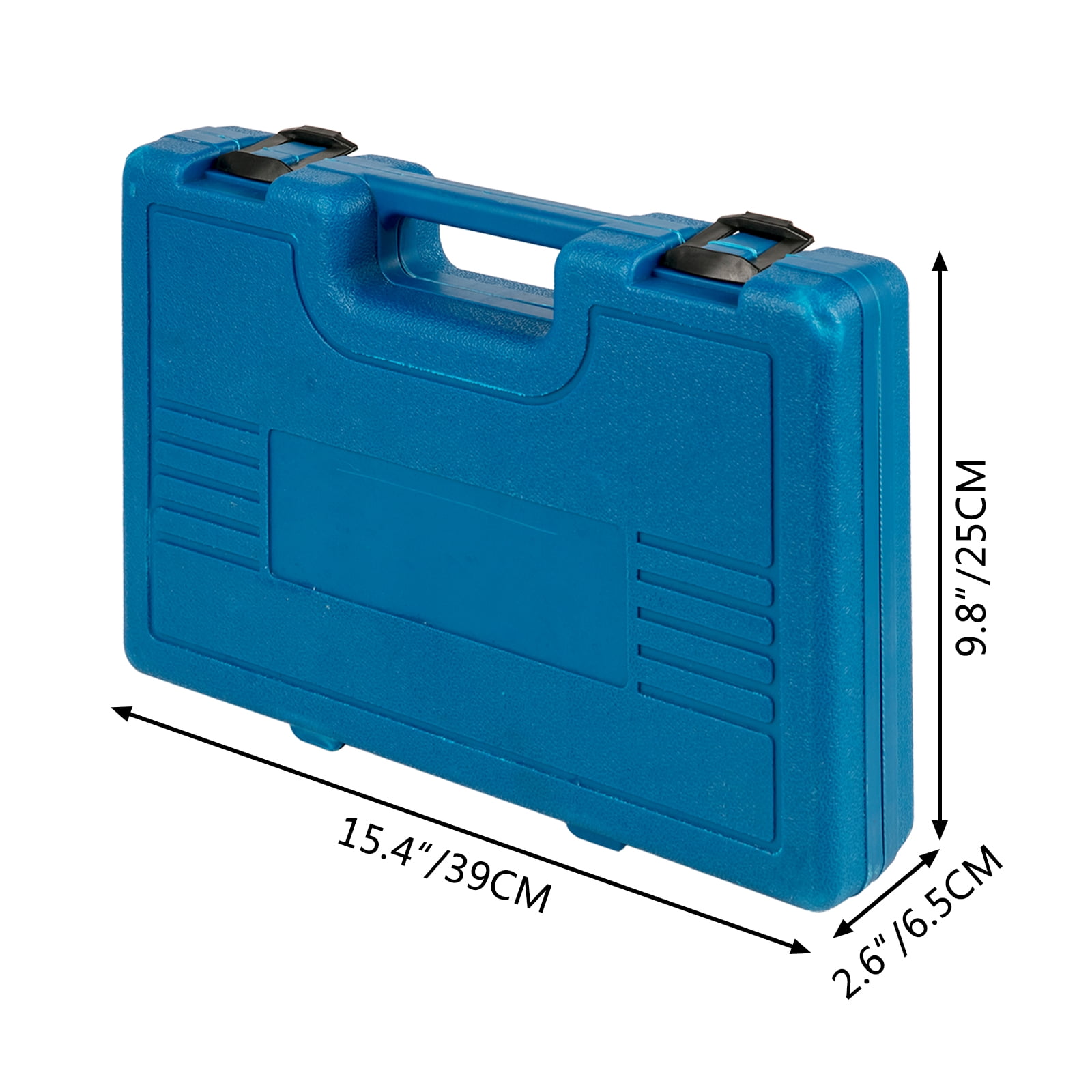VEVOR Impact Socket Set, 1/2" 19 Piece Impact Sockets, Deep Socket, 6-Point Sockets, 1/2 Inches Drive Socket Set Impact 3/8 inch - 1-1/2 inch, Cr-V Rugged Construction, with a Storage Cage
