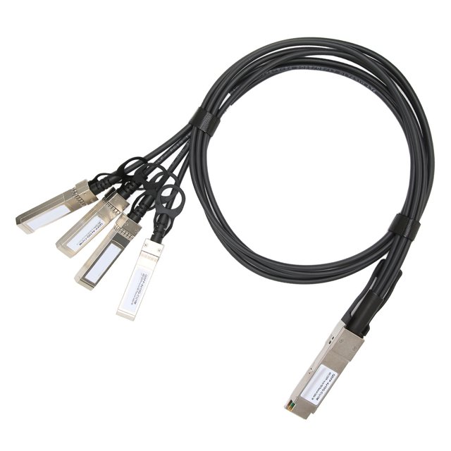 40G 1M DAC Cable, 40G High Performance Chips 40G QSFP Cable High Speed for Home