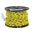 thumbnail image 2 of Campbell PD0722087 Low Carbon Steel Inco Double Loop Chain on Reel, Yellow Polycoated, 2/0 Trade, 0.14" Diameter, 50' Length, 255 lbs Load Capacity, 2 of 3