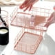 thumbnail image 3 of Delaman Soporte de Almacenamiento, 2 uds., Multifuncional, para el hogar, de Hierro, para Almacenamiento de cosméticos, Soporte para Frutas, Placa, contenedor, Organizador de cestas, 3 of 5