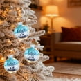 thumbnail image 5 of Coollooc 2D Beach Christmas Ornament, 3Pcs Blue Sea Theme Holiday Ball for Christmas Tree, Beach House Decor & Tropical Party, Nature Decorations for Holiday Decors & Seasonal(N,2D), 5 of 7