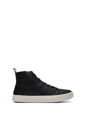 TOMS Men's Water-Resistant Leather TRVL LITE High Sneakers