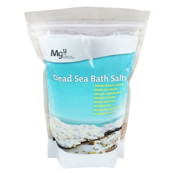 Dead Sea Bath Salts Mg12 2.2 lb Powder