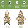 thumbnail image 6 of Haiem Watercolor Dogs for Winter Dog Hoodie Sweatshirts with Pockets Warm Dog Clothes for Small Dogs Chihuahua-X-Small, 6 of 7
