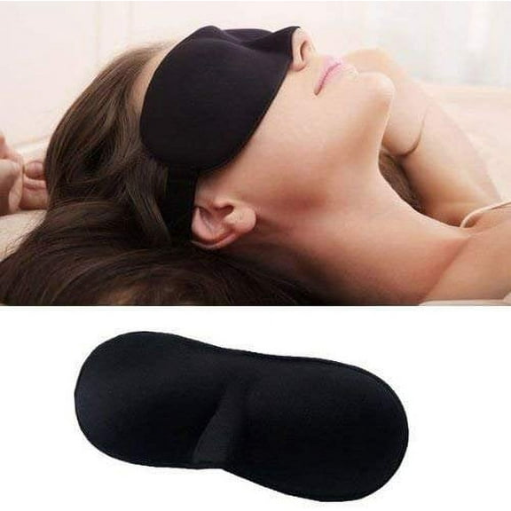Padded Sleep Eye Mask with Ear Plugs