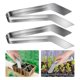 thumbnail image 2 of 2 Pcs Seedling Transplant Tongs- 8.7 Inch Stainless Steel Gardening Plants Transplant Tongs- Seedling Remove Transplant, 2 of 5