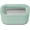 Mist, variant on Caraway Mini Rectangle Food Storage Container - 2.6 Cup Glass Storage Container for Food - Non-Toxic Ceramic-Coated Glass - Air Release Technology - Compact & Stackable Design - Cream