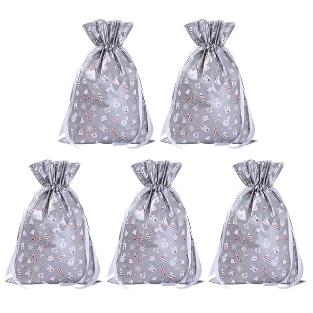 Nueva bolsa de regalo de Navidad Bolsa de regalo con cordón Bolsa de papel de aluminio de Navidad Bolsa de regalo de Navidad Wmkox8yii HFSH692