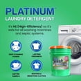 thumbnail image 4 of Ultra Fresh 3X Platinum Liquid Laundry Detergent with Fabric Softener, Original Green, 4 of 10