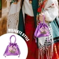 thumbnail image 3 of OULII Ethnic Handbag Delicate Style Silk Embroidery Clutch Purse for Daily Use 1Pcs, 3 of 8