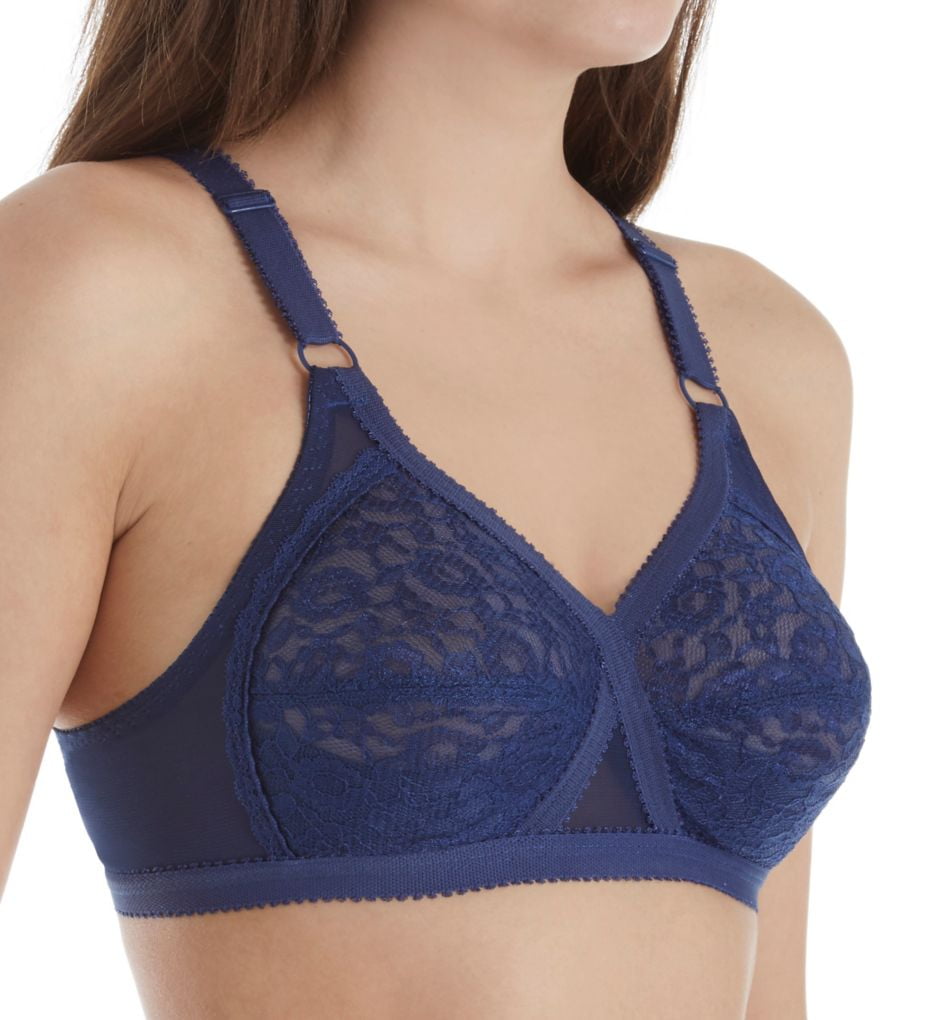 Valmont Embroidered Lace Underwire Minimizer Bra Style 427 