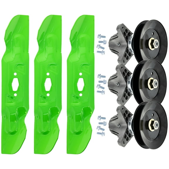 8TEN Blade Spindle Kit for Cub Cadet MTD 742P05094 618-09256 50-inch Deck MK1012199