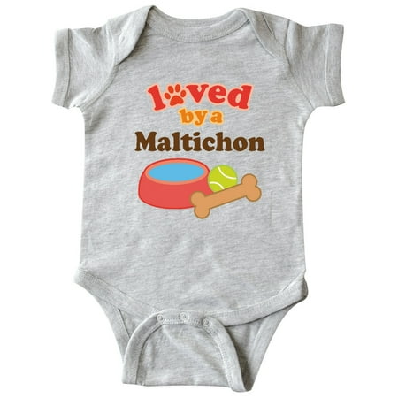 

Inktastic Maltichon Dog Gift Gift Baby Boy or Baby Girl Bodysuit