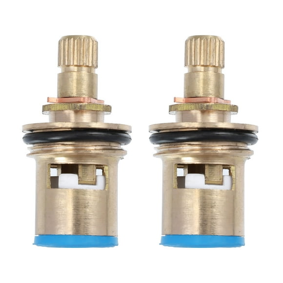 MasteelfCA 2pcs Hot and Cold Water Faucet Valves Replacement Faucet Valves Core Supplies