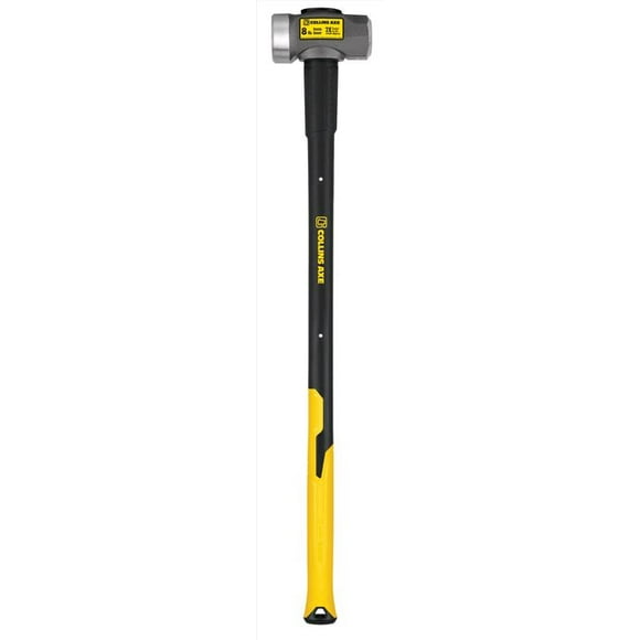 Sledge Hammer Collins de acero de 8 kg con mango de fibra de vidrio de 89 cm