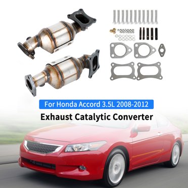 Labwork Rear Exhaust Catalytic Converter Set Bank 1 & 2 For Honda Pilot 3.5L 2005-2008