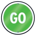 thumbnail image 2 of Go Sign Two-Sided Decoration, 2 of 2