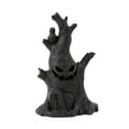 thumbnail image 1 of Figura decorativa de fantasma de Halloween, lámpara de 10 x 7,5 x 16 cm, escultura de plástico con iluminación decorativa, 1 of 9