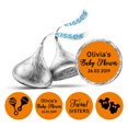 thumbnail image 1 of Darling Souvenir Candy Chocolate Labels Twins Sisters Custom Stickers 190 Pcs-Orange, 1 of 2