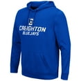 thumbnail image 2 of Men's Colosseum Royal Creighton Bluejays Lantern Pullover Hoodie, 2 of 3