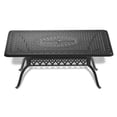 thumbnail image 4 of 7-Piece Cast Aluminum Patio Furniture Set with Black Frame and Brown All-Weather Cushions for Outdoor Dining and Relaxation, 4 of 9