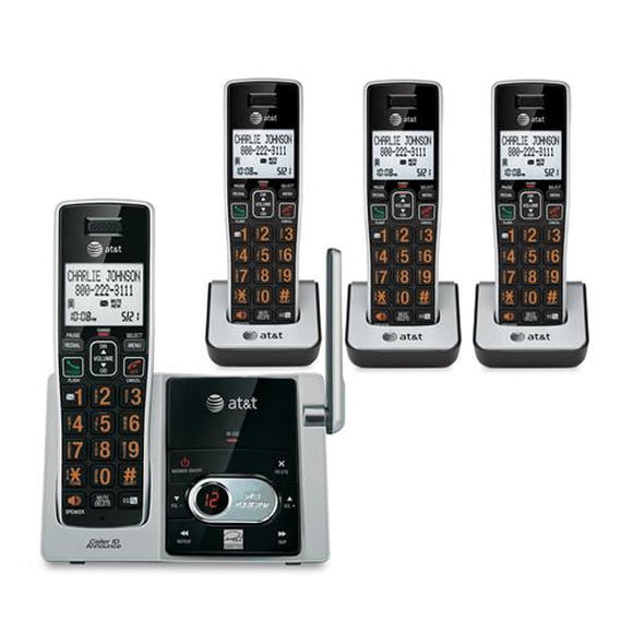 Clarity XLC7HS Expandable Handset 4-Pack - For XLC3.4+ & XLC7BT Amplified Phones, DCP Digital Amplification