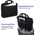 thumbnail image 6 of Taygeer Laptop Briefcases for Men, 15.6in Waterproof Work Bag with Laptop Compartment, Black, 6 of 9