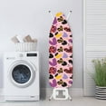 thumbnail image 3 of Renewold Love Heart Ironing Board Covers with Padding Extra Large Size Laundry Accessories with 3 Fasteners Hook and Loop Fastener Strap Cozy Ironing Board Table Top Cover Easy Fit, 3 of 6