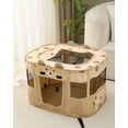 thumbnail image 2 of ZBH Pet Playpen, Foldable Portable Dog Cat Playpens Kennel, Removable Shade Cover, Indoor Outdoor Travel Camping Use, 2 of 8