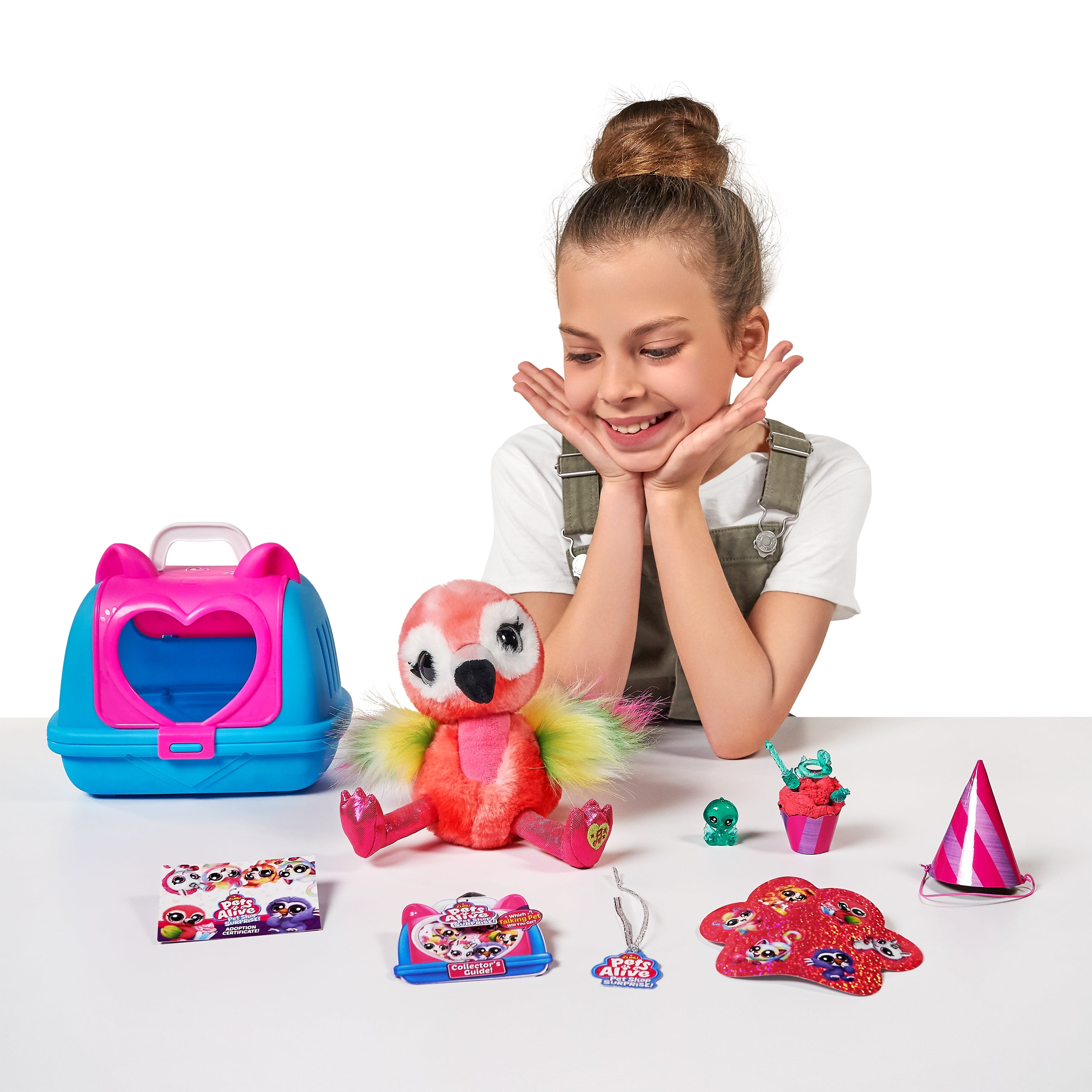 Pets Alive Interactive Electronic Pet Toys for Kids by ZURU - 'Speak &  Repeat' Playset, Animal Surprise Gifts for Girls and Kids (Series 2)