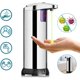 thumbnail image 1 of Dispensador de jabón automático con sensor Inco.ukared Dispensador de jabón de acero inoxidable Dispensador de jabón moderno sin contacto con base impermeable para baño, cocina y oficina D esquí esquí Gafas de esquí, 1 of 4