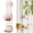 Pink, variant on 1 Pack Clear Bird Water Dispenser,Automatic Cage Water Drinker,Plastic Parrot Water Feeder with Spring Valve,for Parakeets Cockatiels Lovebirds & Finches,7.4 Fl Oz ,Pink,By Scheam