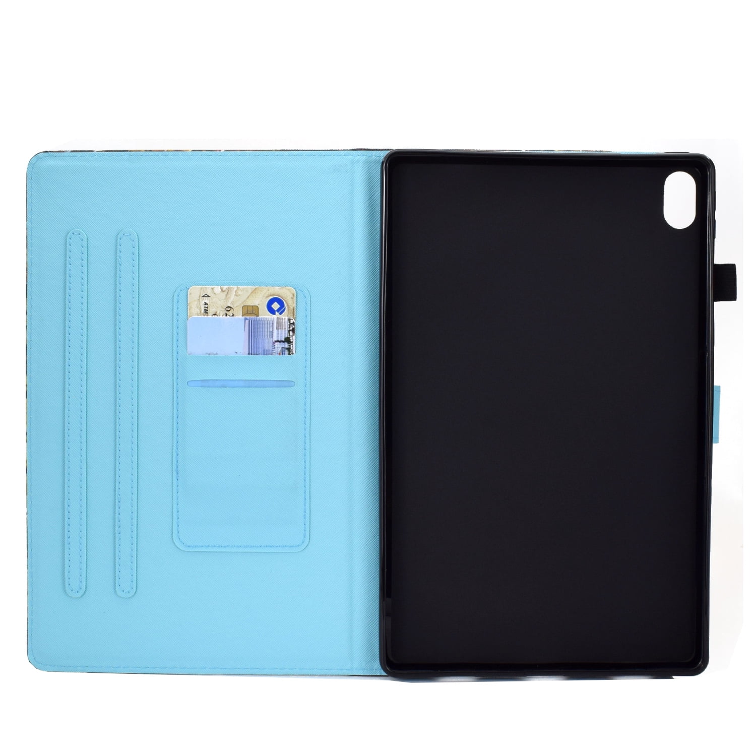 Dteck for iPad 10th Generation 10.9 Inch 2022, Cute Pattern PU Leather Folio Case Flip Stand Cover with Card Slots Pencil Holder for Apple iPad 10th Gen, Butterfly