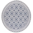 thumbnail image 3 of SAFAVIEH Martha Stewart Outdoor MSRO374F Grey/ Ivory Rug, 3 of 7