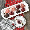 thumbnail image 2 of Steel Heart Shaped Cakelette Pan - Novelty Red by Nordicware Collection, 2 of 2