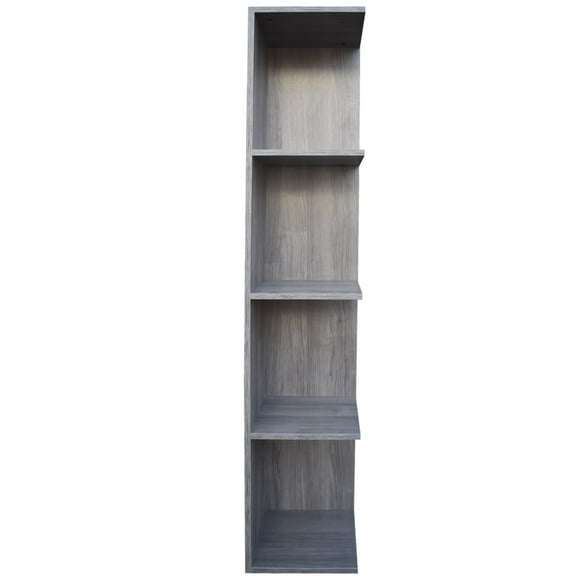Mueble Librero Esquinero Hogare Mueble Esquinero Color Gris