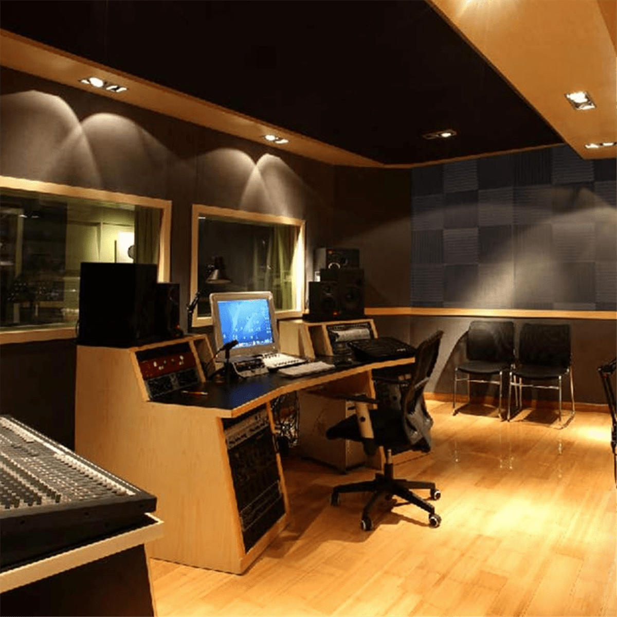 52 Pack Acoustic Foam Panels 1 X 12 X 12inch Soundproofing Noise Cancelling Wedge Panels for Home Office Recoding Studio