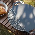 thumbnail image 4 of Parrilla para Acampar Al Aire Libre onlyliua Sartén de Acero Inoxidable para Barbacoa con Filtro de Aceite, 4 of 7