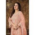 thumbnail image 3 of Diwali Party Wear Indian Embroidery Thread Work Pink Kurti Sharara With Dupatta, 3 of 4