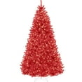 thumbnail image 2 of Best Choice Products 9ft Pre-Lit Red Christmas Tree, Artificial Holiday Decoration w/ 900 Lights, 2 of 10